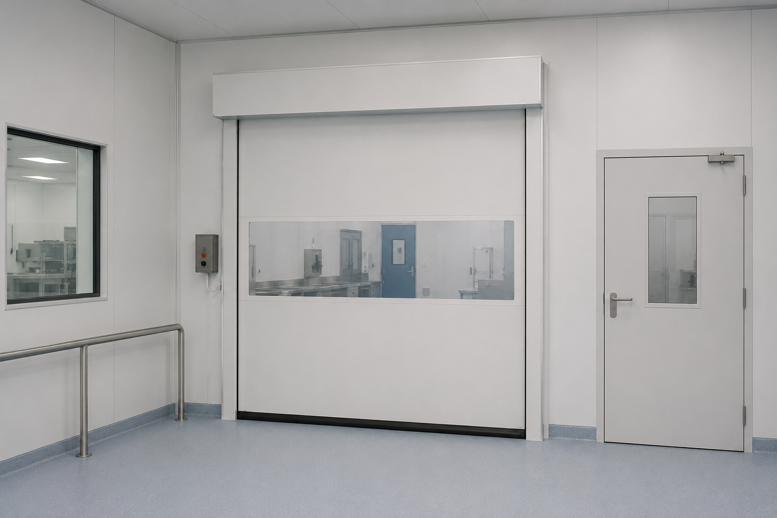 Cleanroom en voedingsruimte